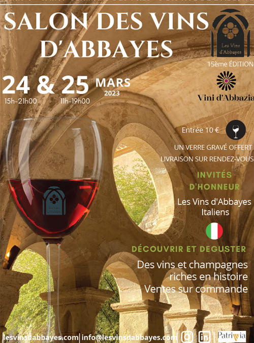 Salon des Vins d’Abbayes 2023